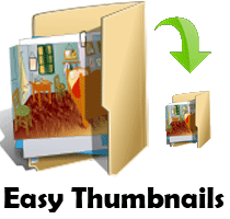 برنامج تصغير الصور الكثيرة مرة واحدة | EasyThumbnails
